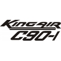 Beechcraft King Air C90-1 Aircraft Decal,Sticker!